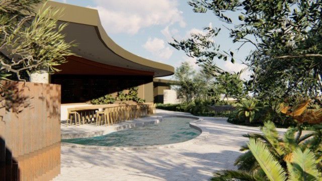 Architect rendering - project Key Biscayne Gateway